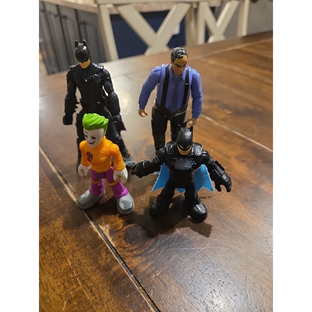 Fisher-price Imaginext DC SUPER‎ FRIENDS Action figures Lot Of 4